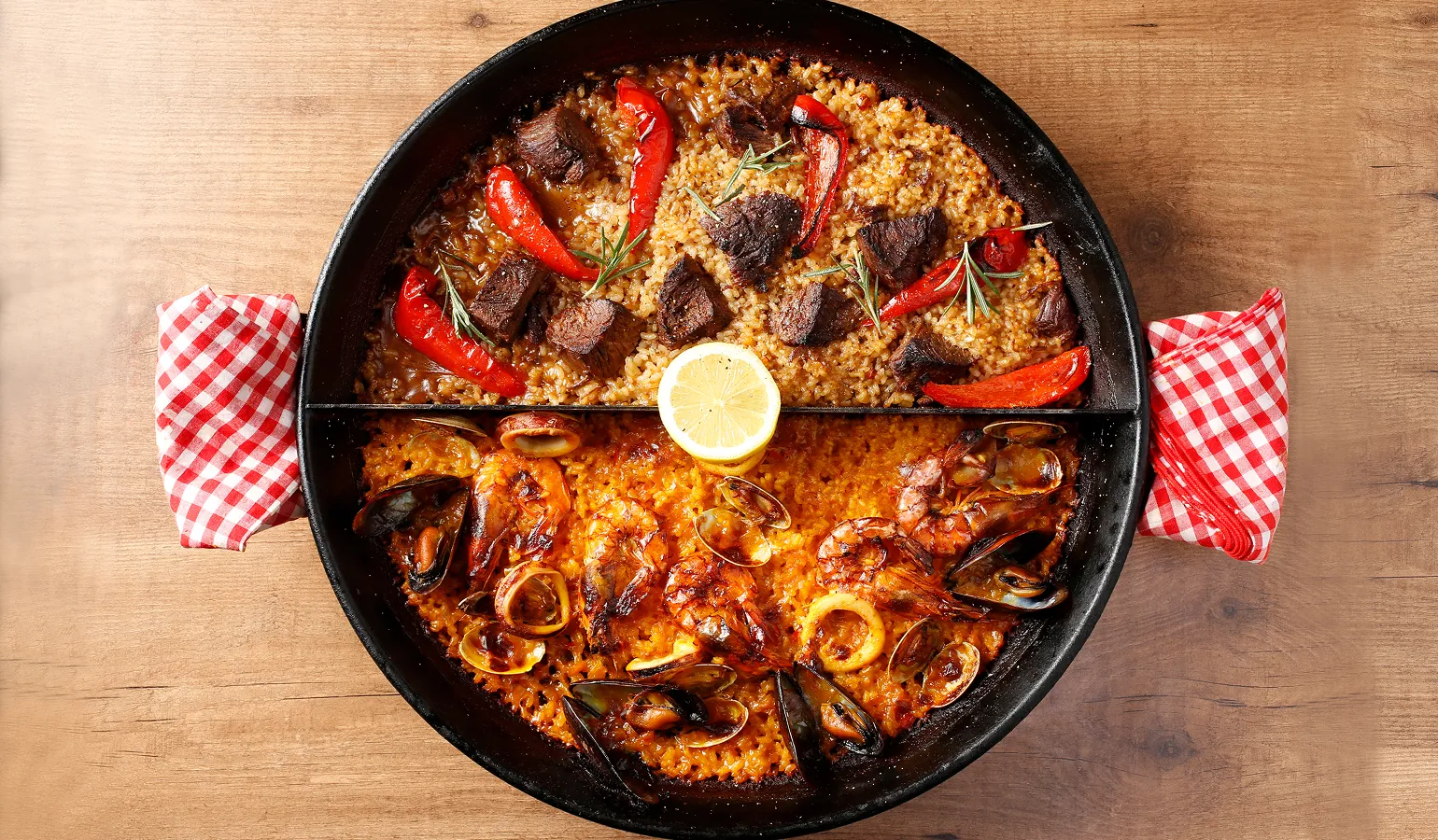 画像：パエリア